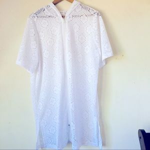 Cover Me Swim Cover up with Hoodie OS